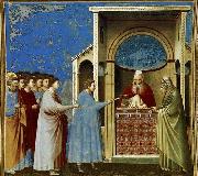 GIOTTO di Bondone, The Bringing of the Rods to the Temple
